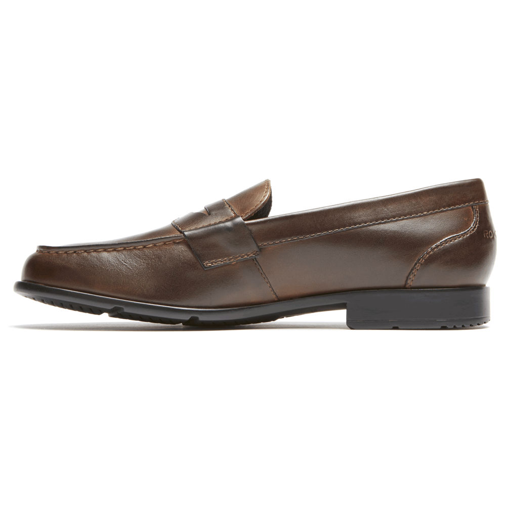 Rockport Loafers Herre Mørke Brune - Classic Penny - MOUY39815